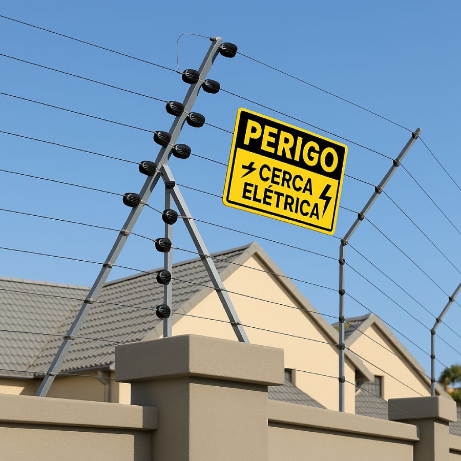Cerca elétrica - Proteção Perimetral - Team Monitoramento